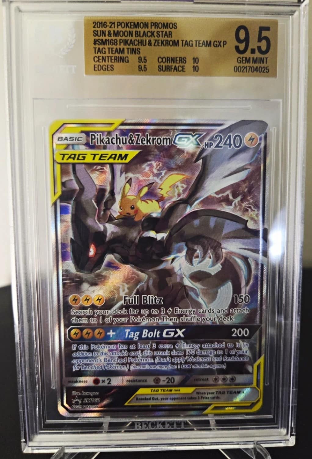 Pikachu & Zekrom Gx