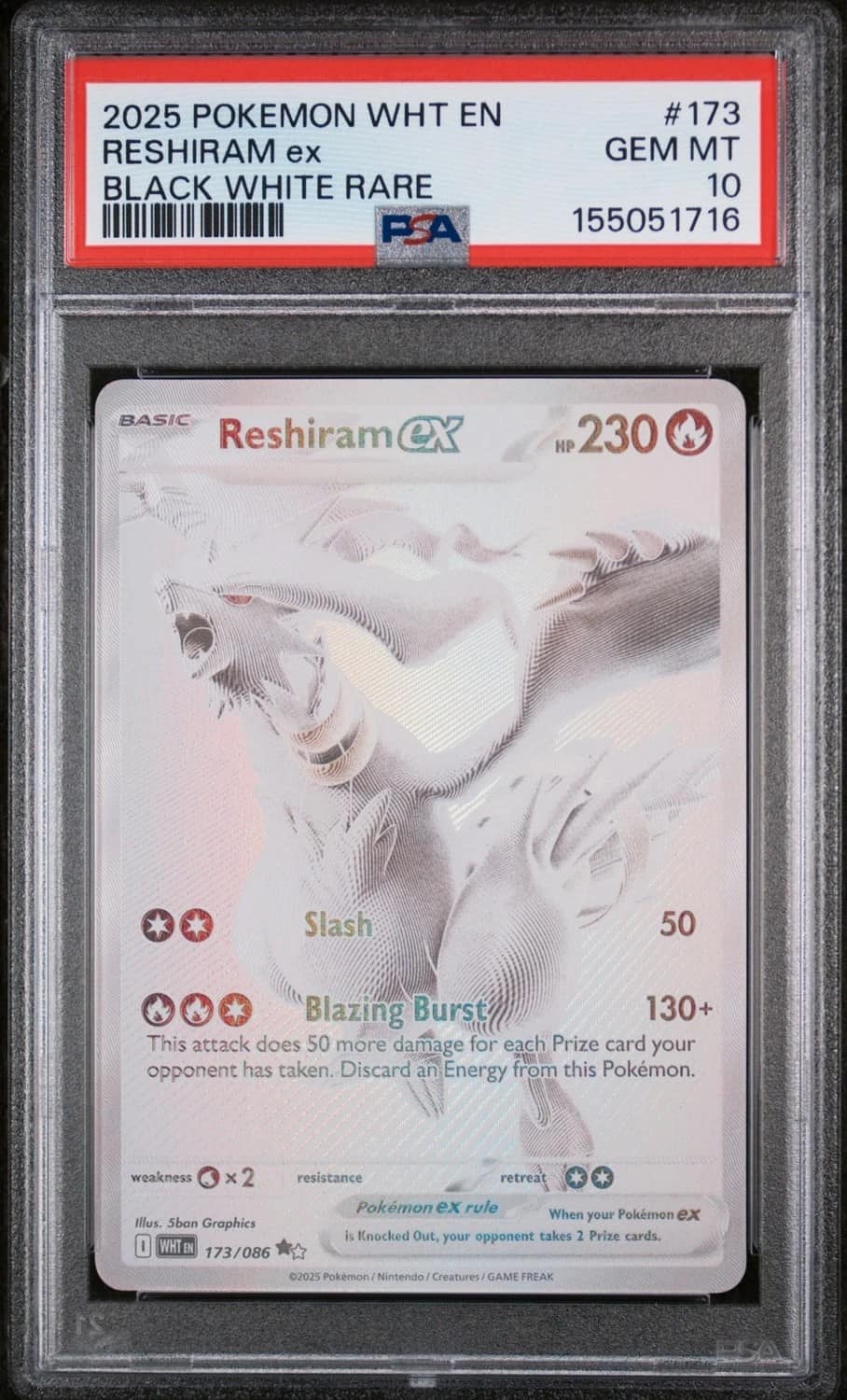 Reshiram Ex