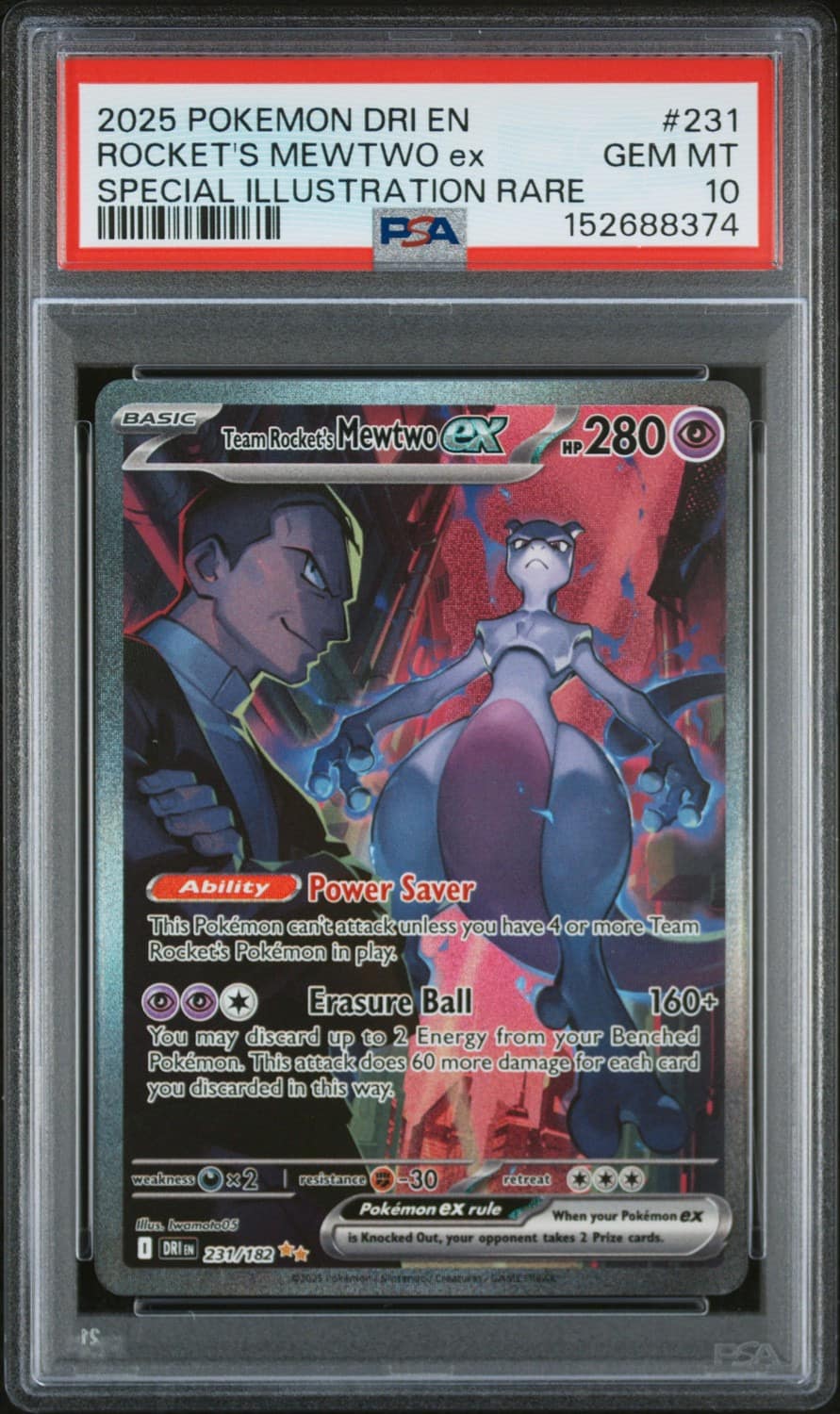 Rocket'S Mewtwo Ex