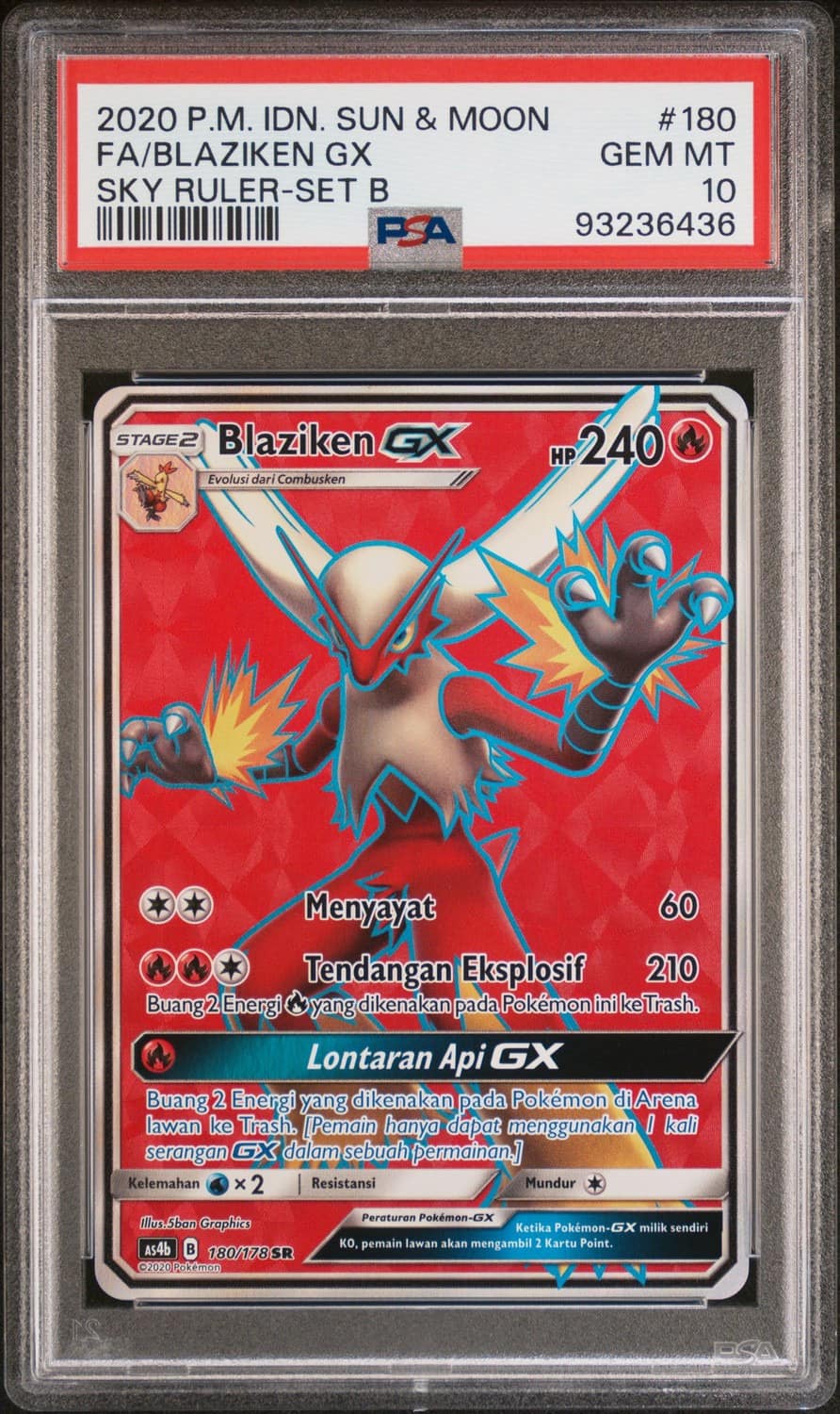 Blaziken Gx