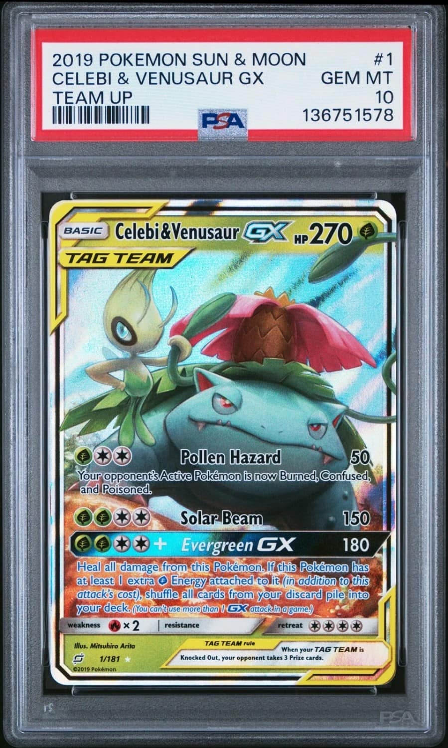 Celebi & Venusaur Gx