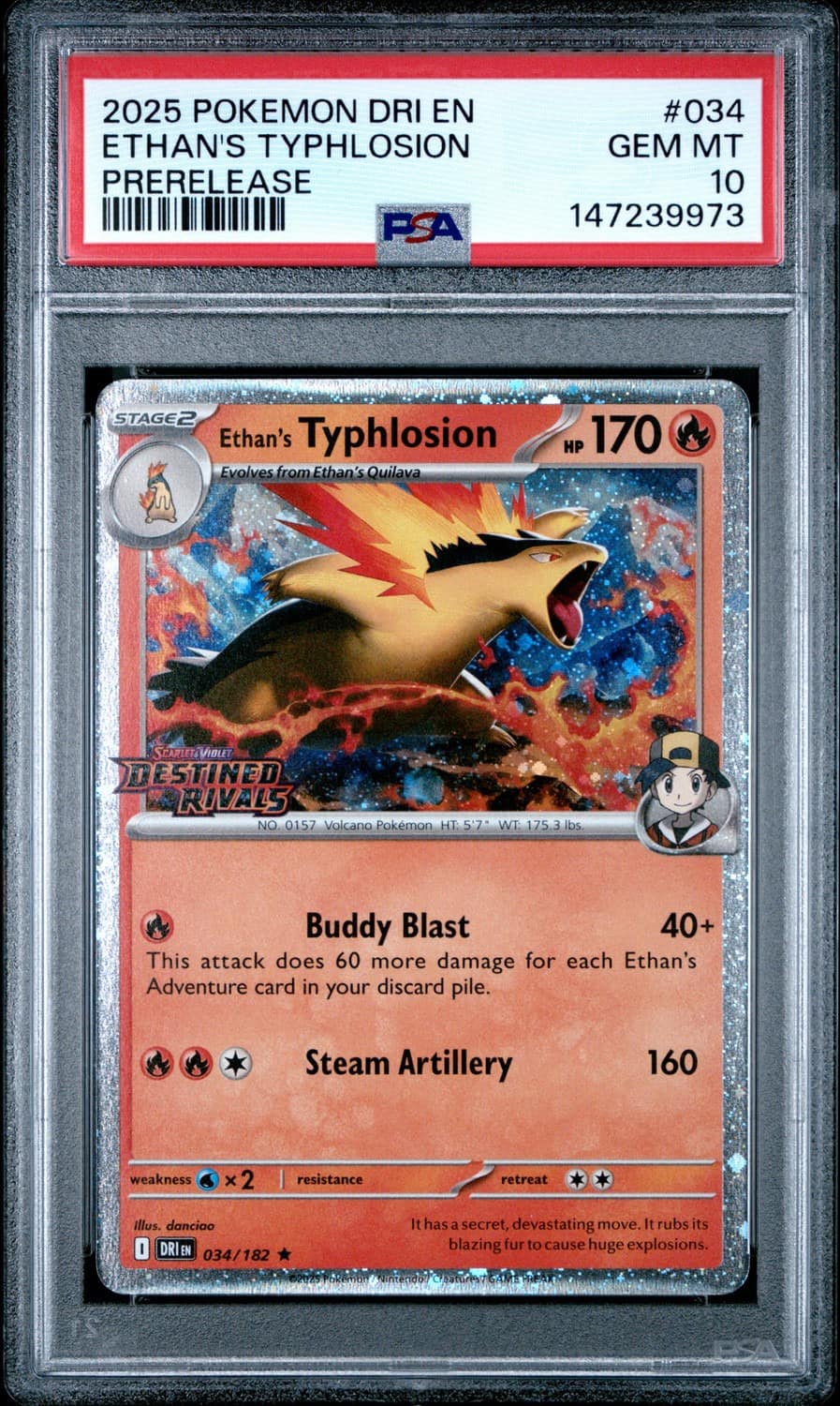 Ethan'S Typhlosion
