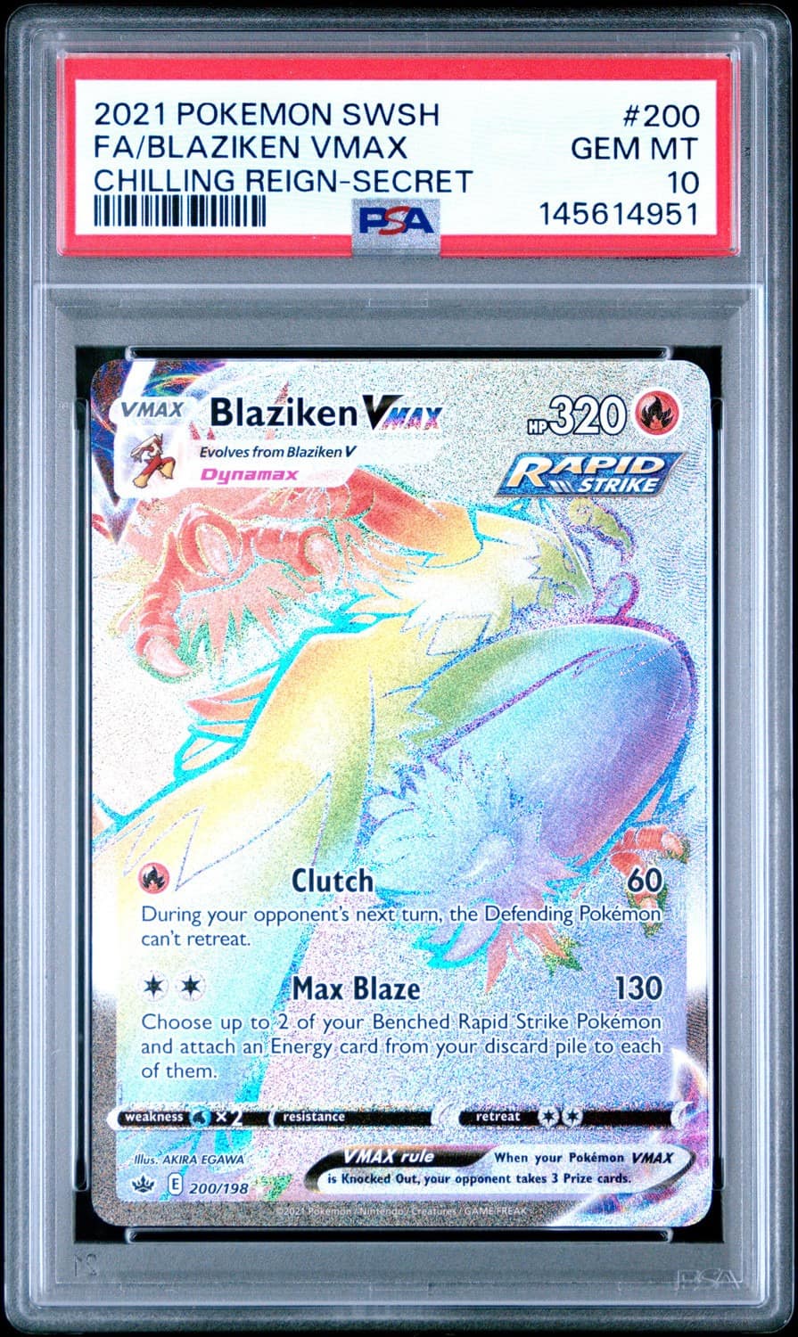 Blaziken Vmax