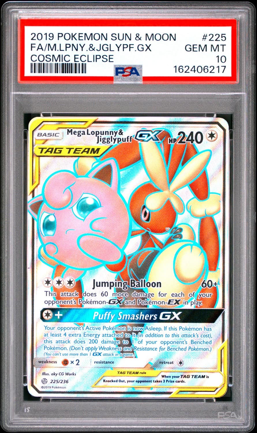 Mega Lopunny & Jigglypuff Gx