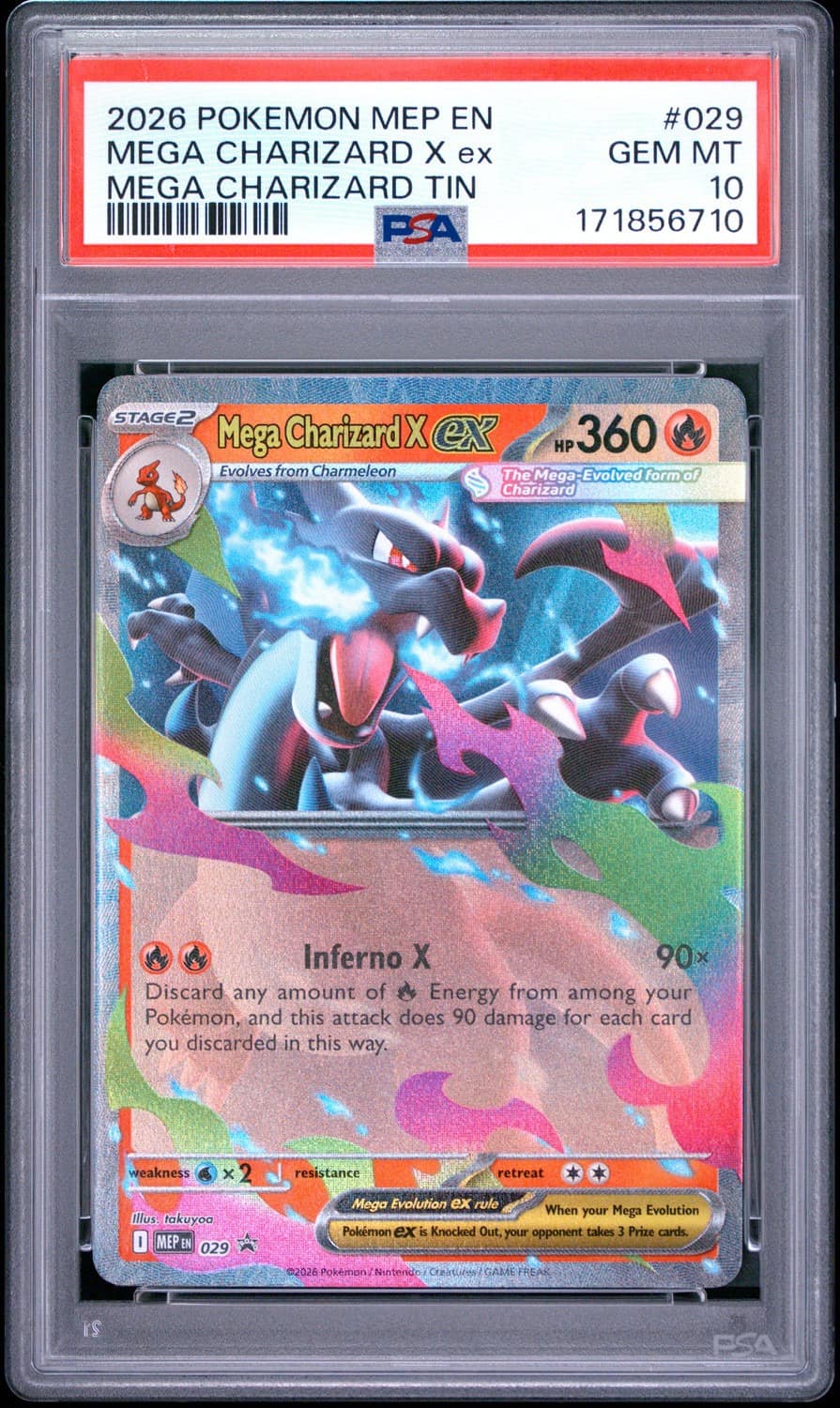 Mega Charizard X Ex