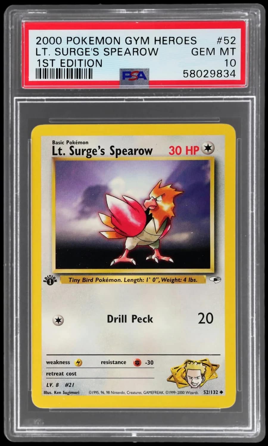 Lt. Surge'S Spearow