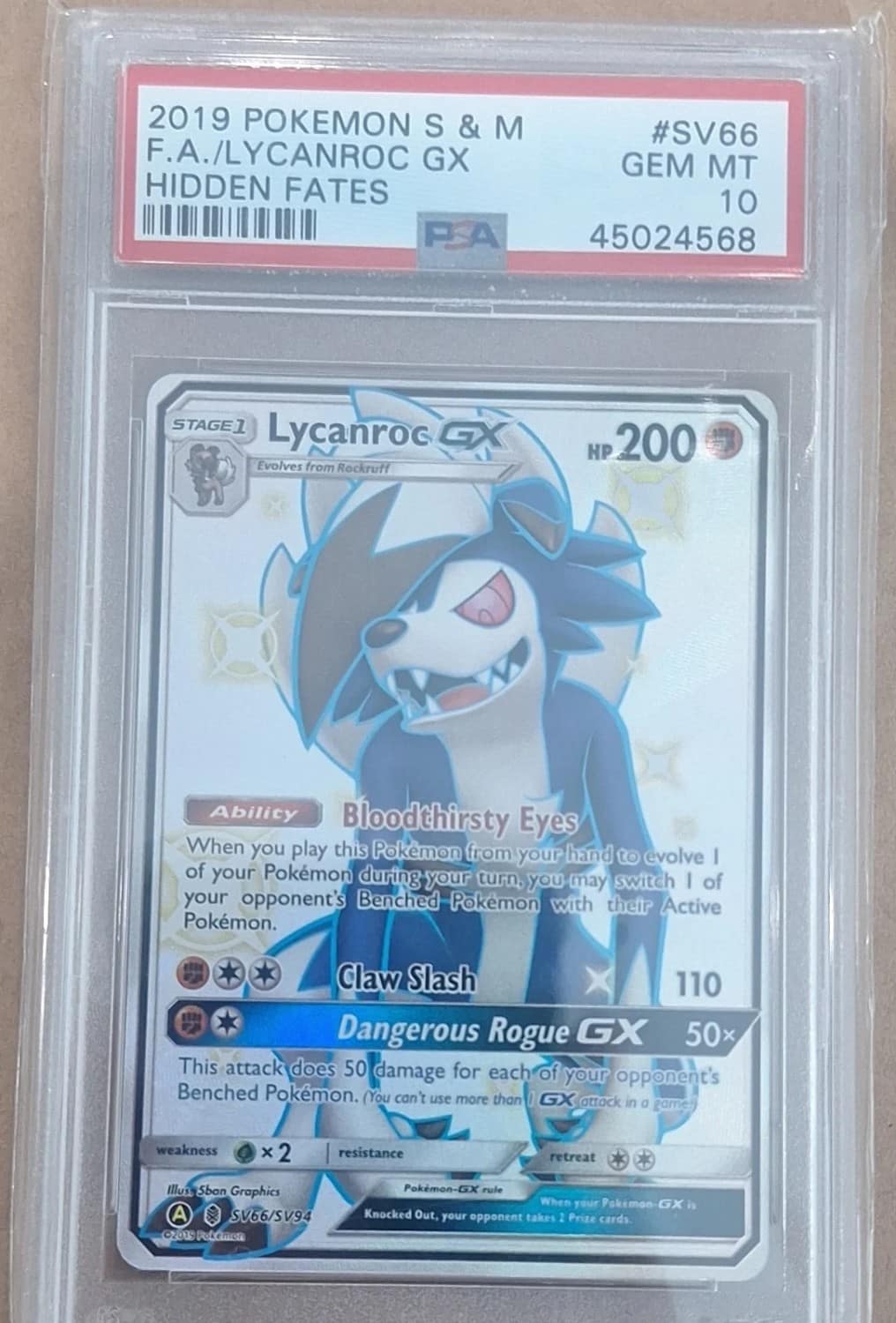 Lycanroc Gx