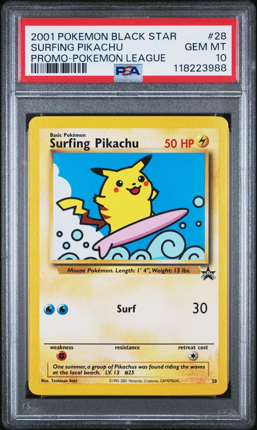 Surfing Pikachu