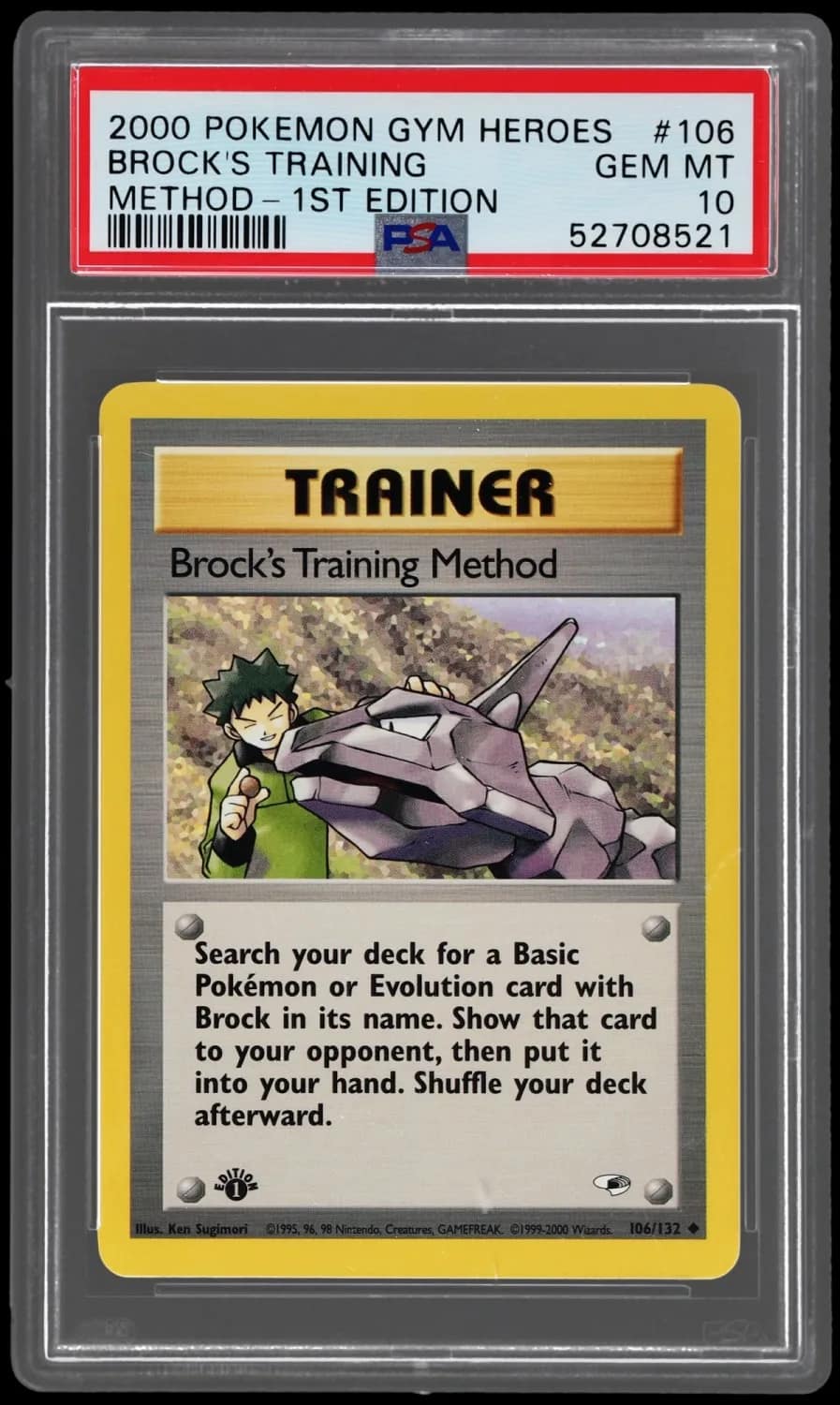 Brock'S Training