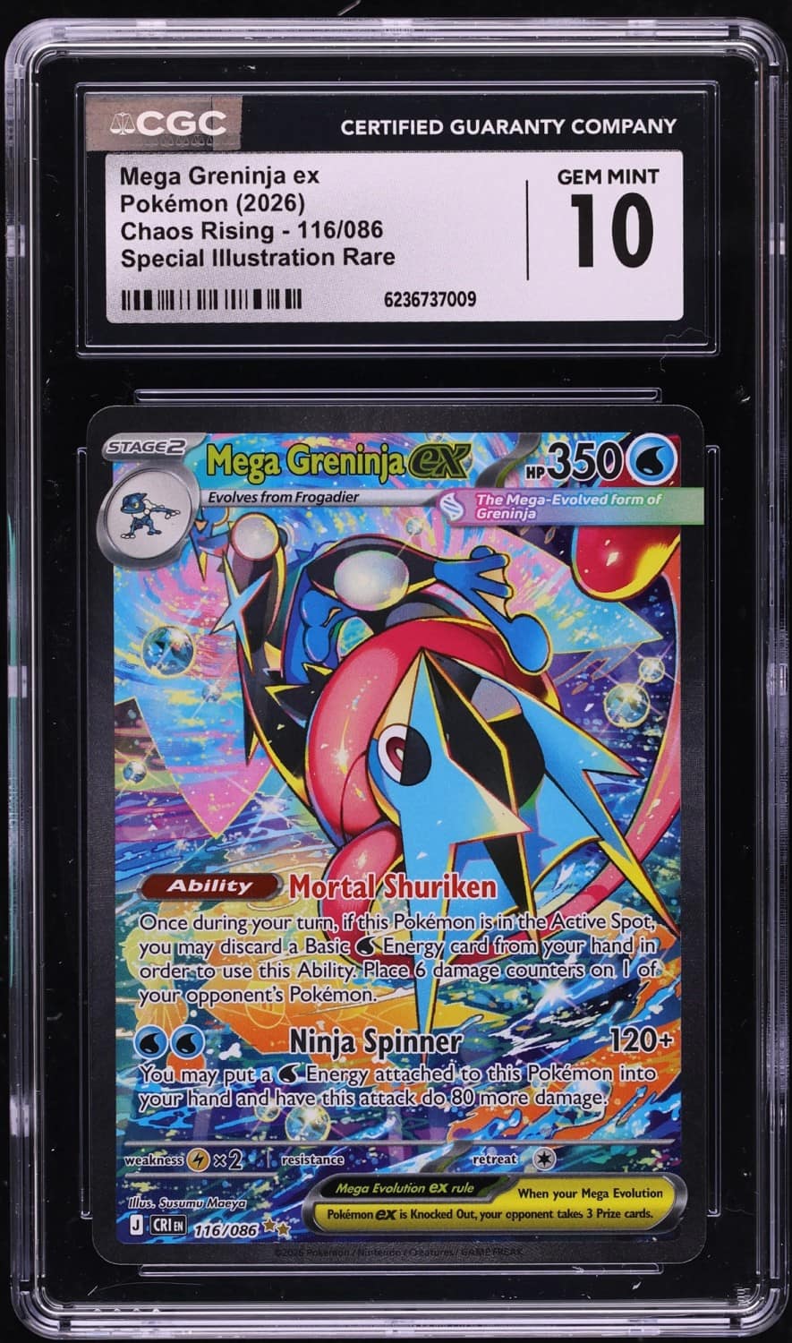 Mega Greninja Ex