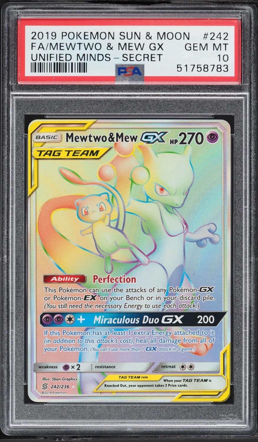 Mewtwo & Mew Gx