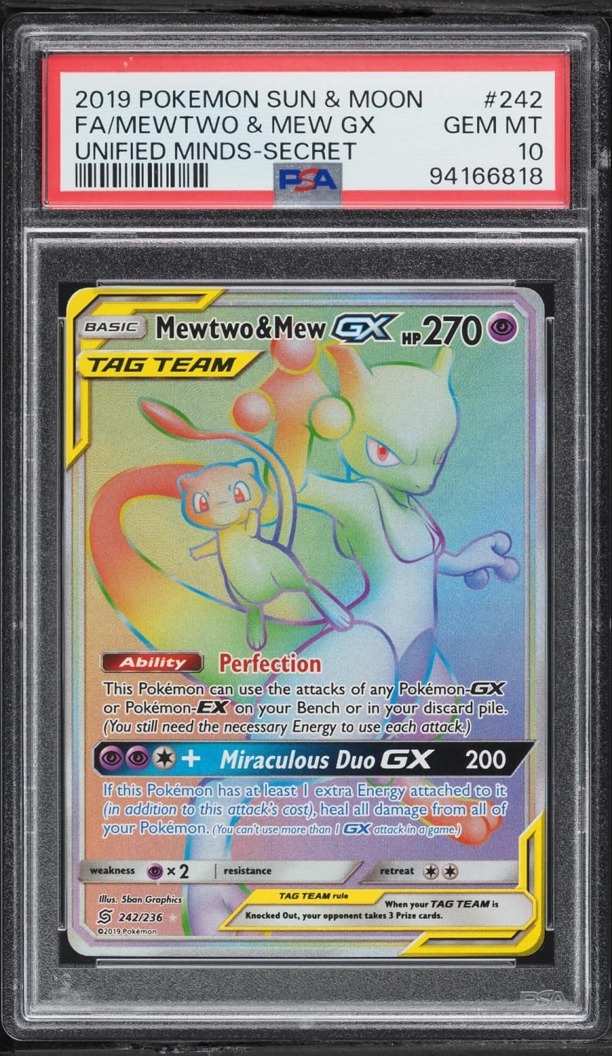 Mewtwo & Mew Gx
