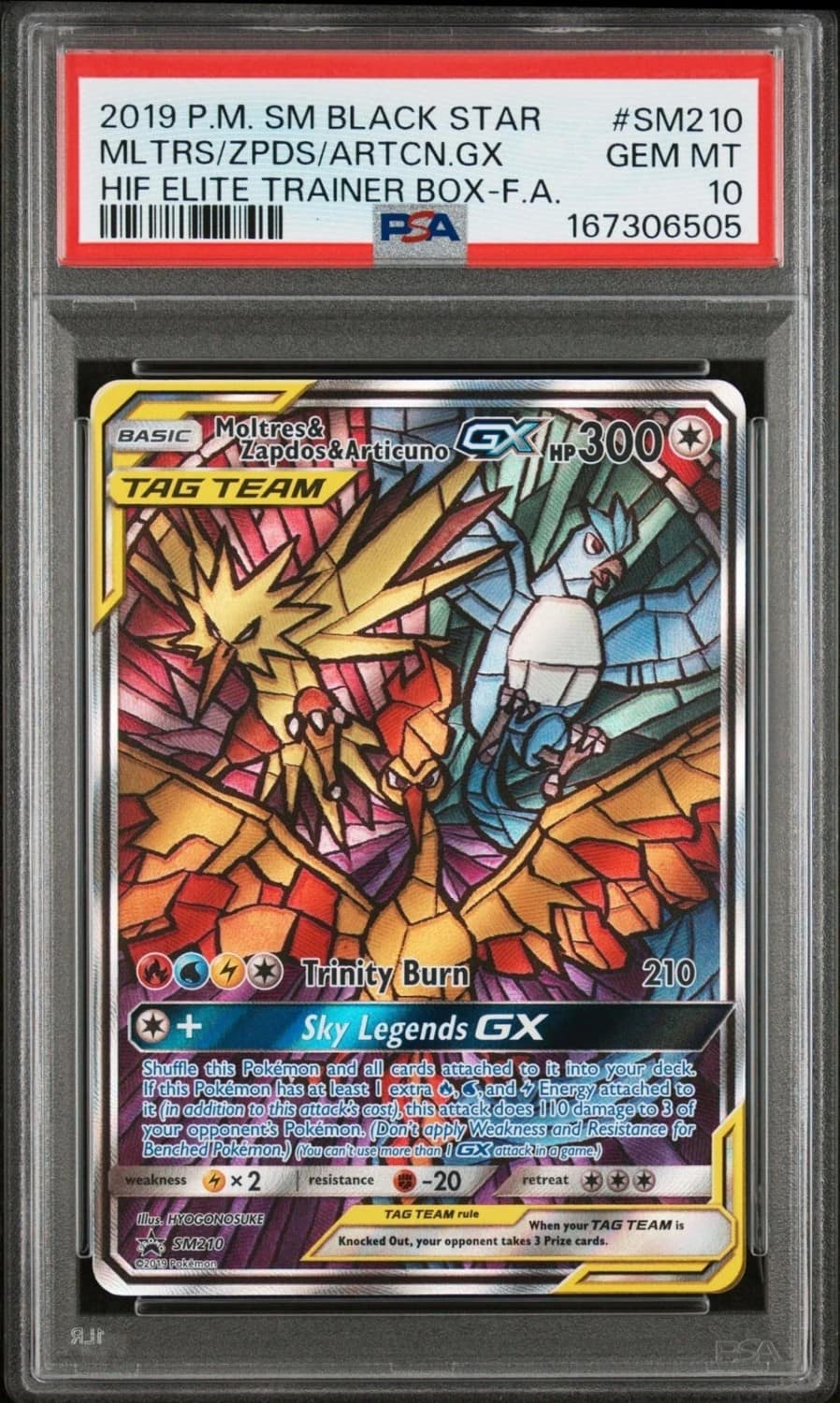 Moltres & Zapdos & Articuno Gx