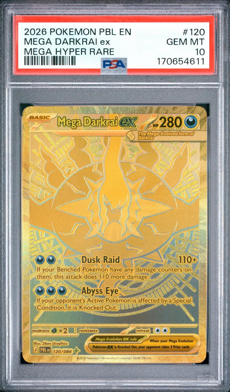 Mega Darkrai Ex