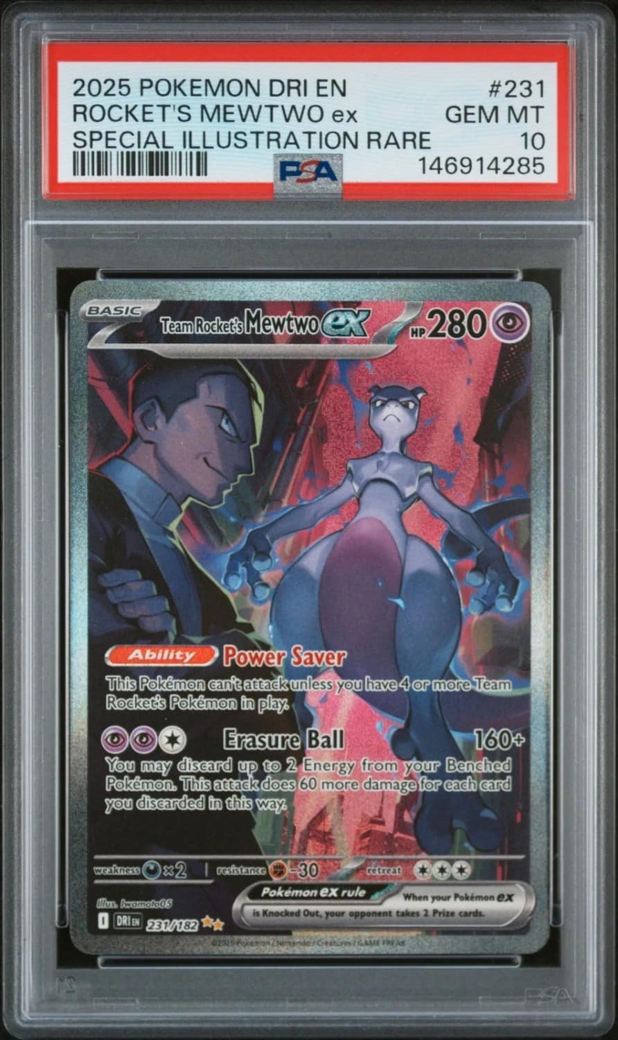 Rocket'S Mewtwo Ex