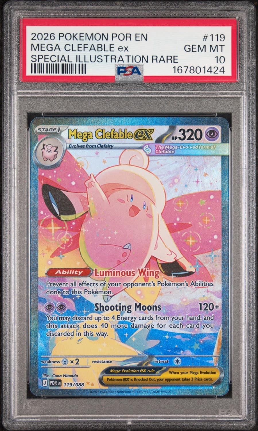 Mega Clefable Ex