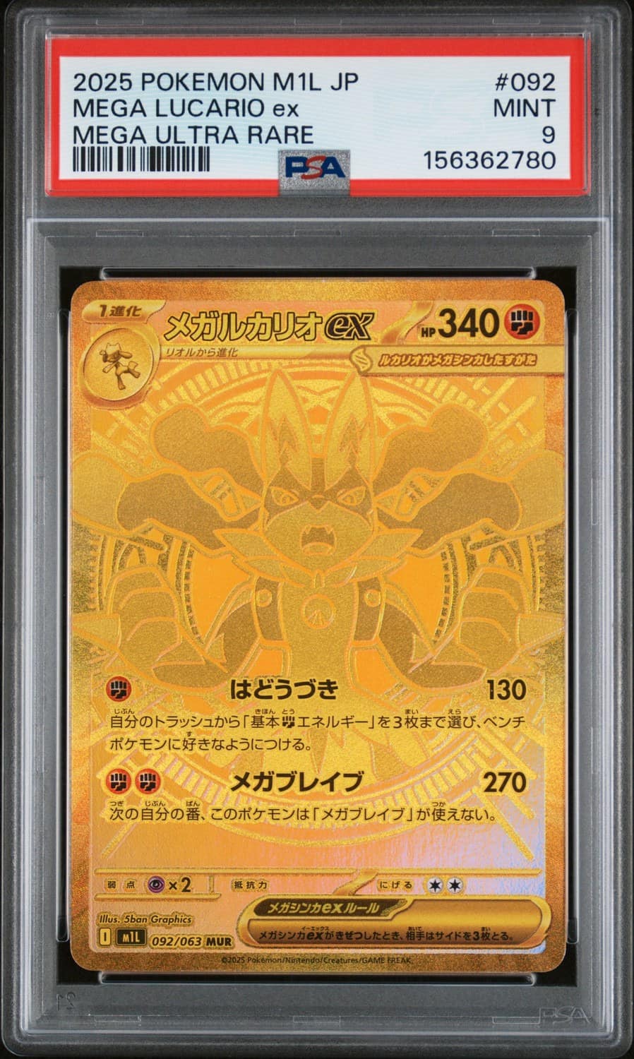 Mega Lucario Ex