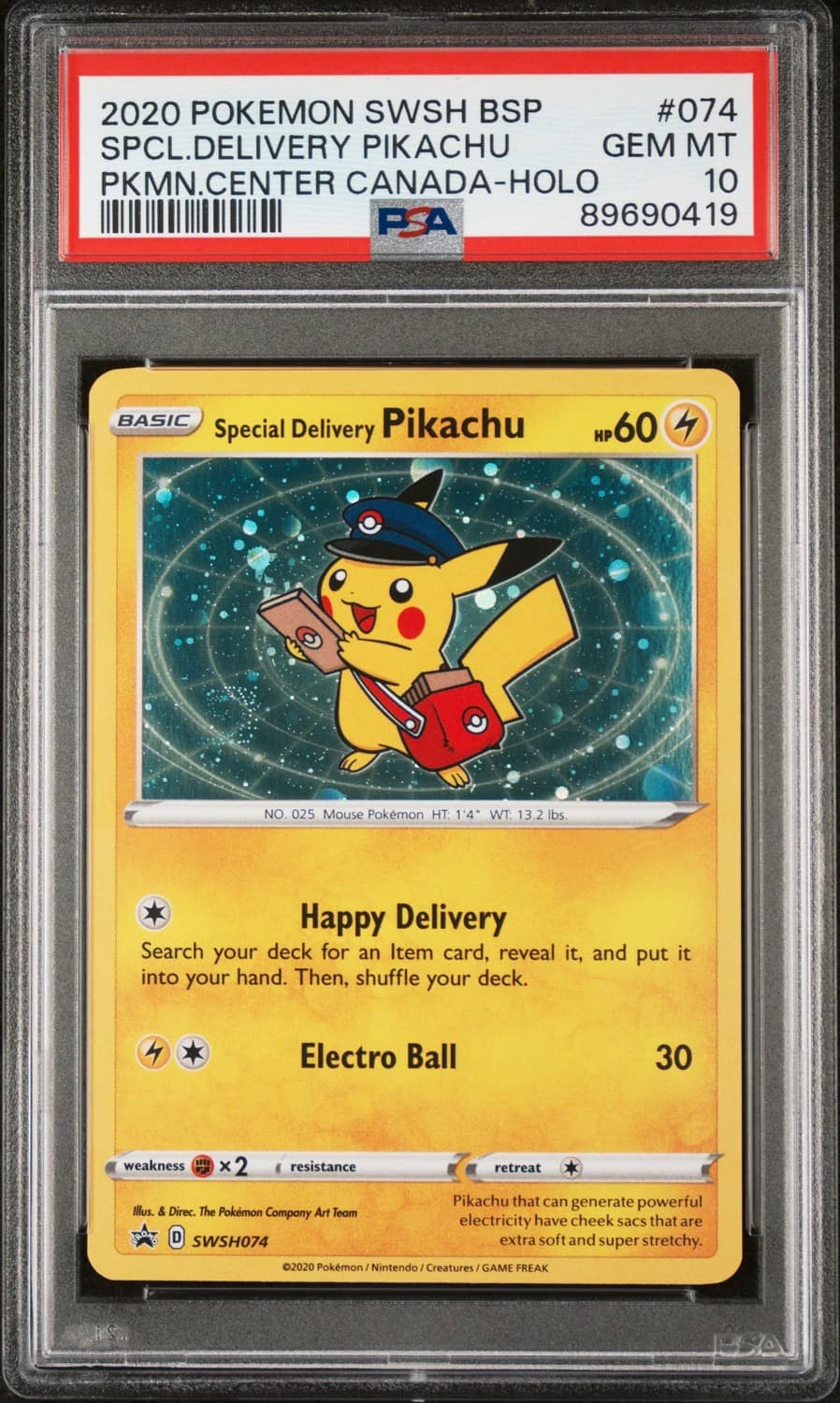 Special Delivery Pikachu