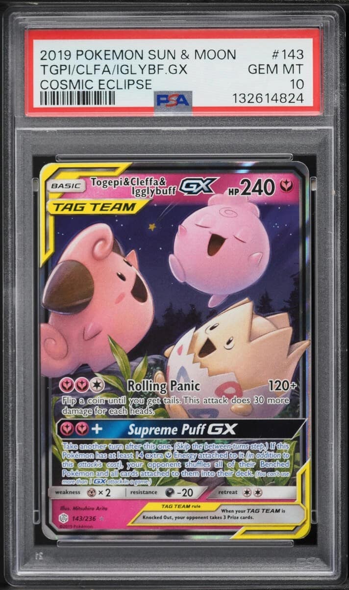 Togepi & Cleffa & Igglybuff Gx
