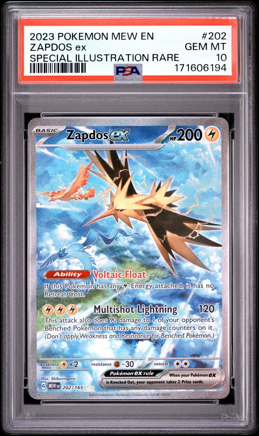 Zapdos Ex