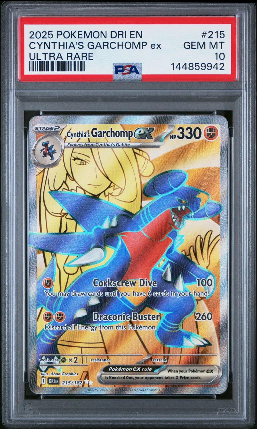 Cynthia'S Garchomp Ex