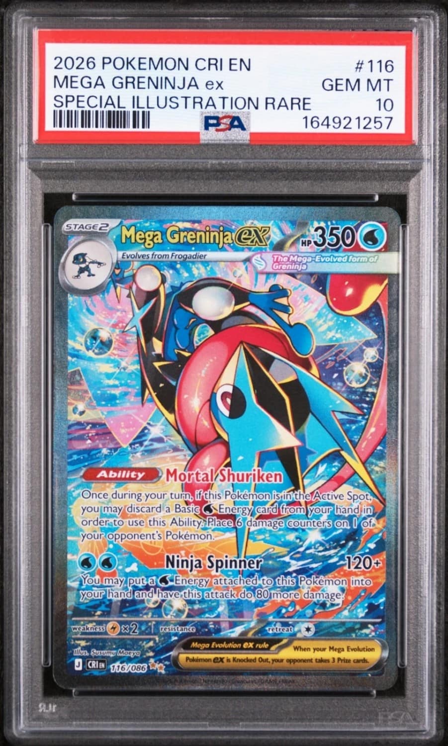 Mega Greninja Ex
