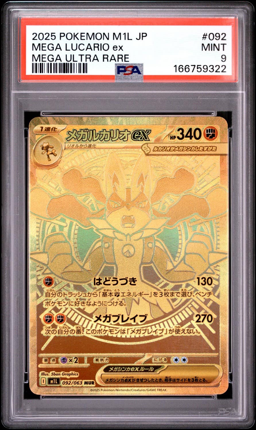 Mega Lucario Ex