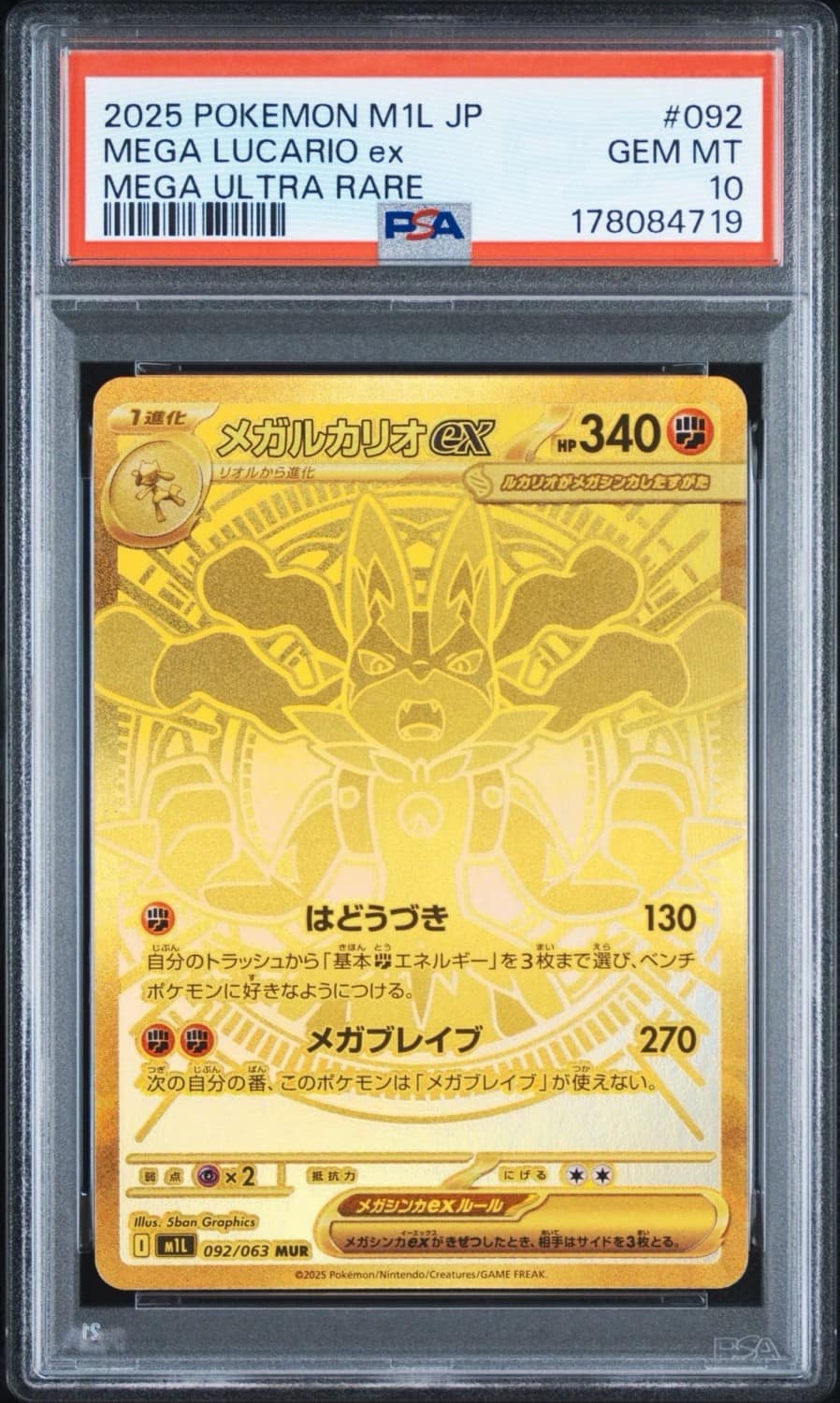 Mega Lucario Ex