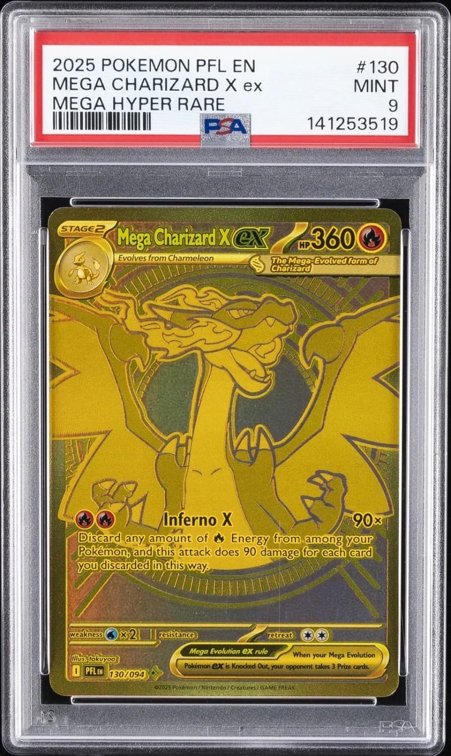 Mega Charizard X Ex