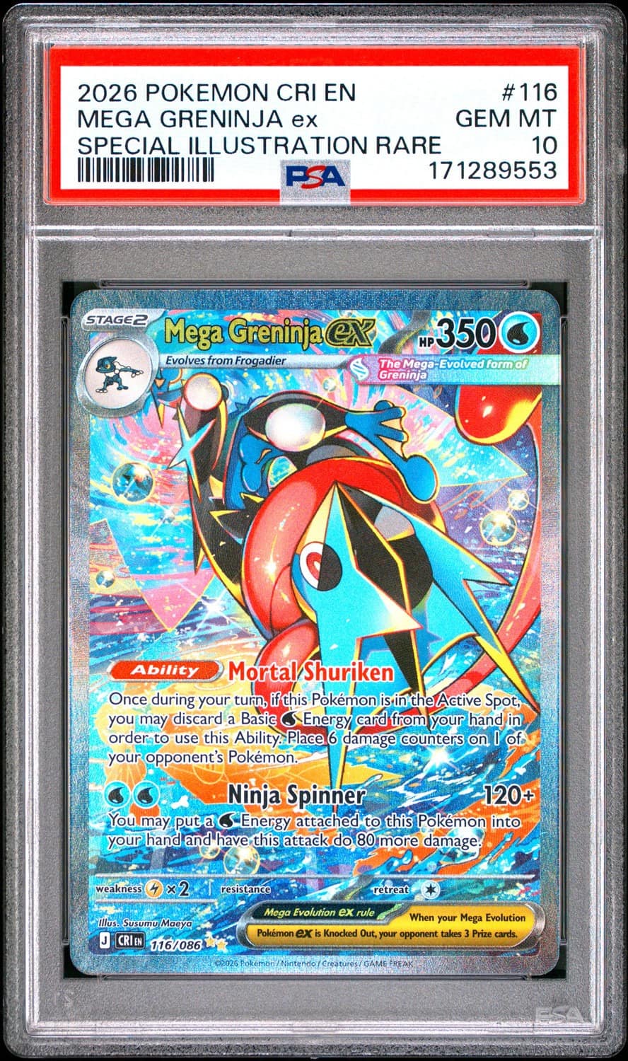 Mega Greninja Ex