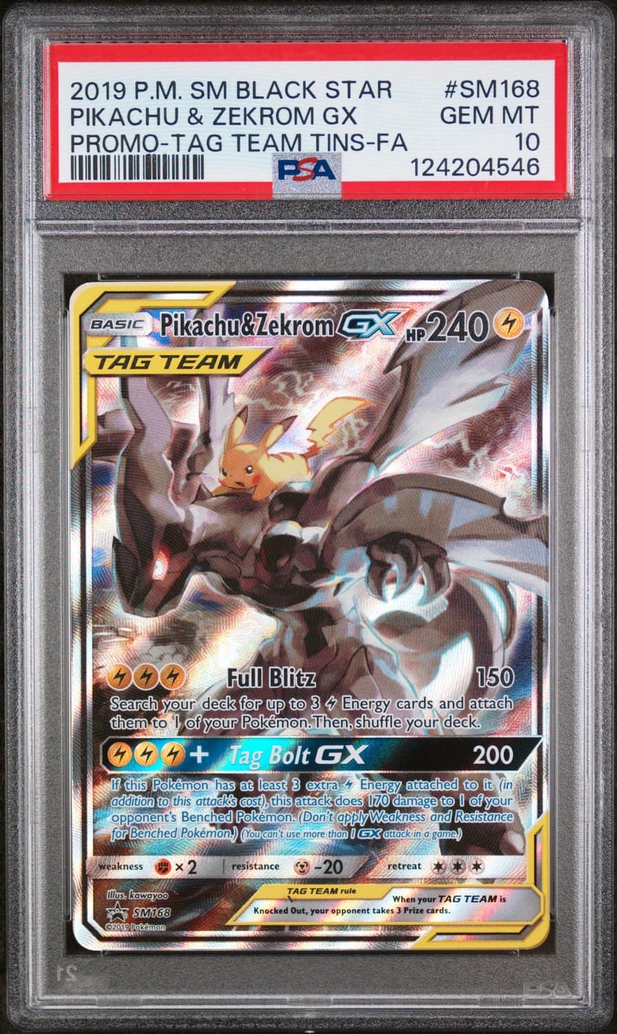 Pikachu & Zekrom Gx