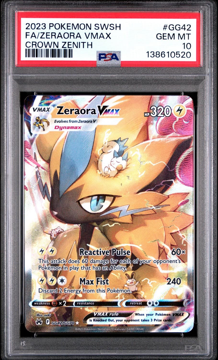 Zeraora Vmax