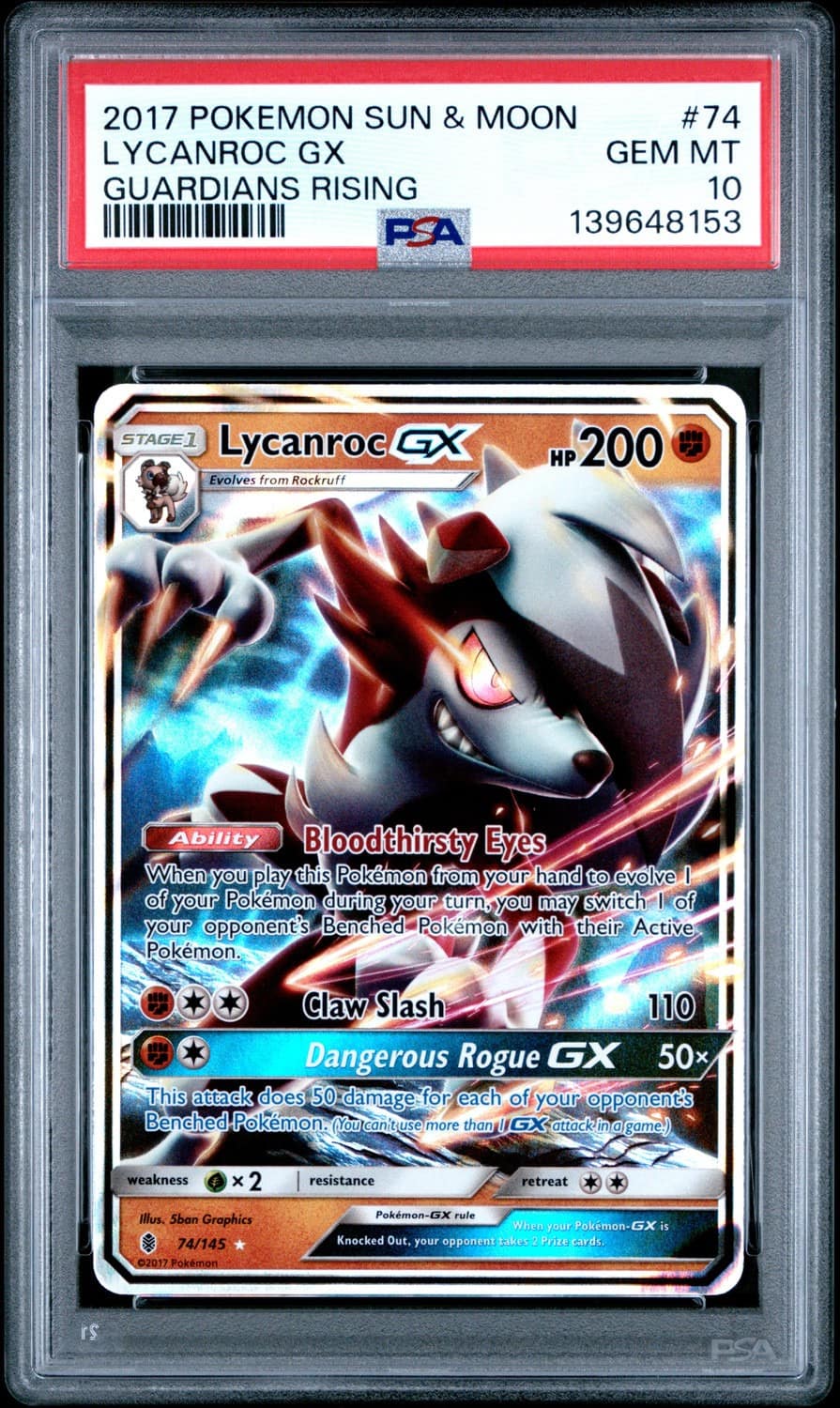 Lycanroc Gx
