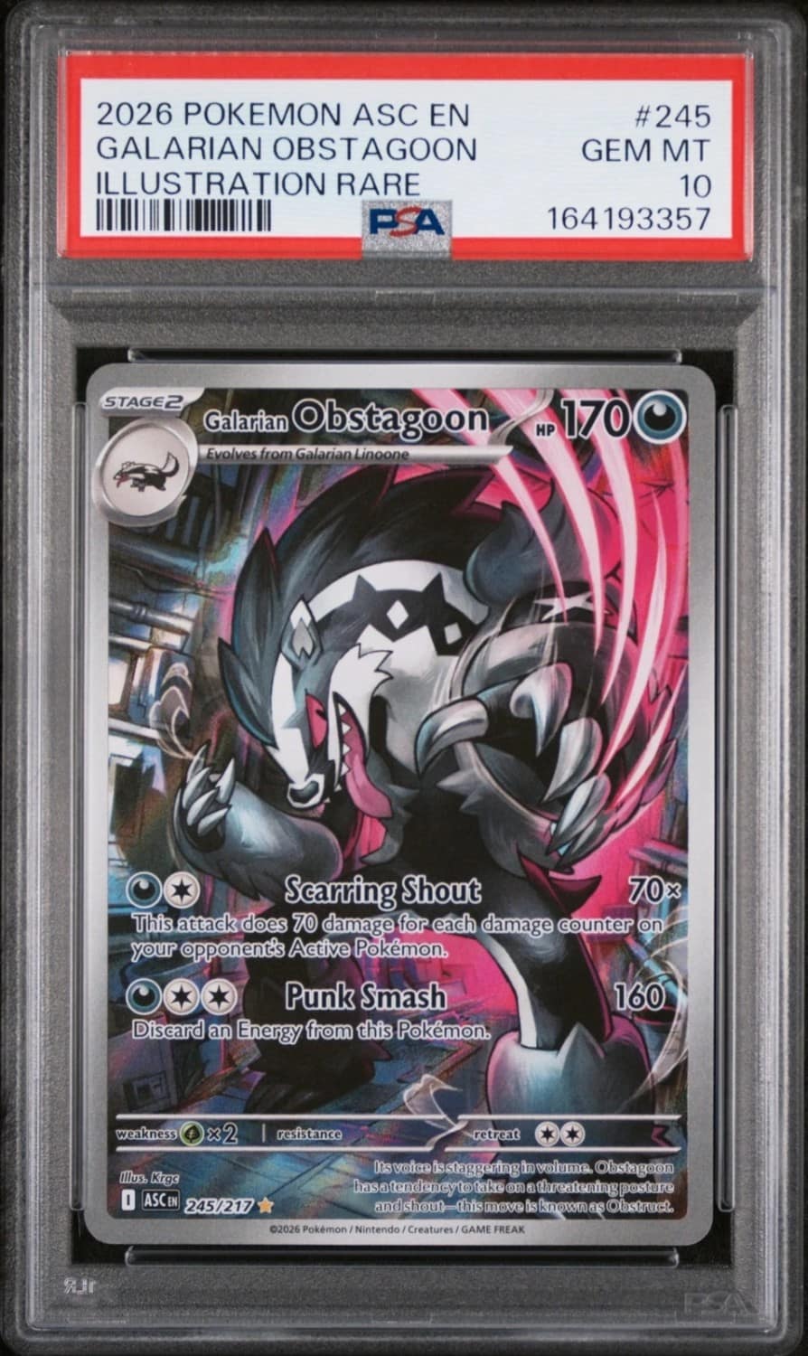 Galarian Obstagoon