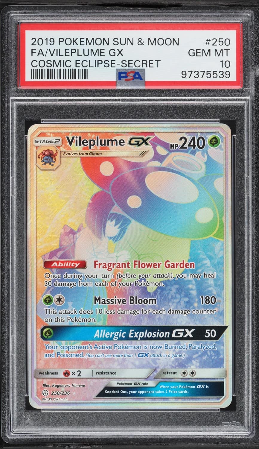 Vileplume Gx