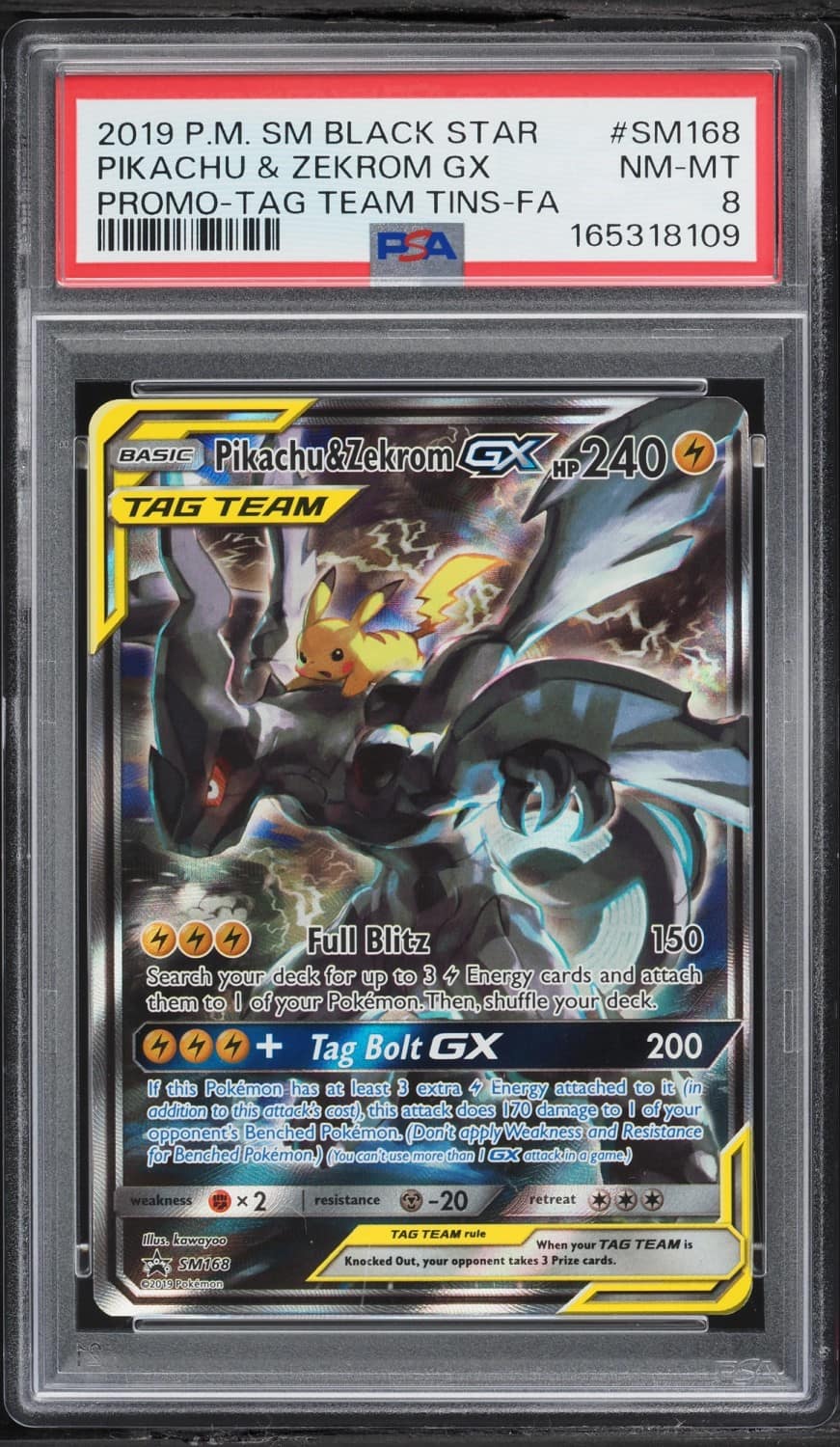 Pikachu & Zekrom Gx