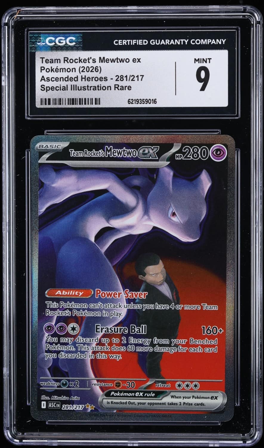 Rocket'S Mewtwo Ex