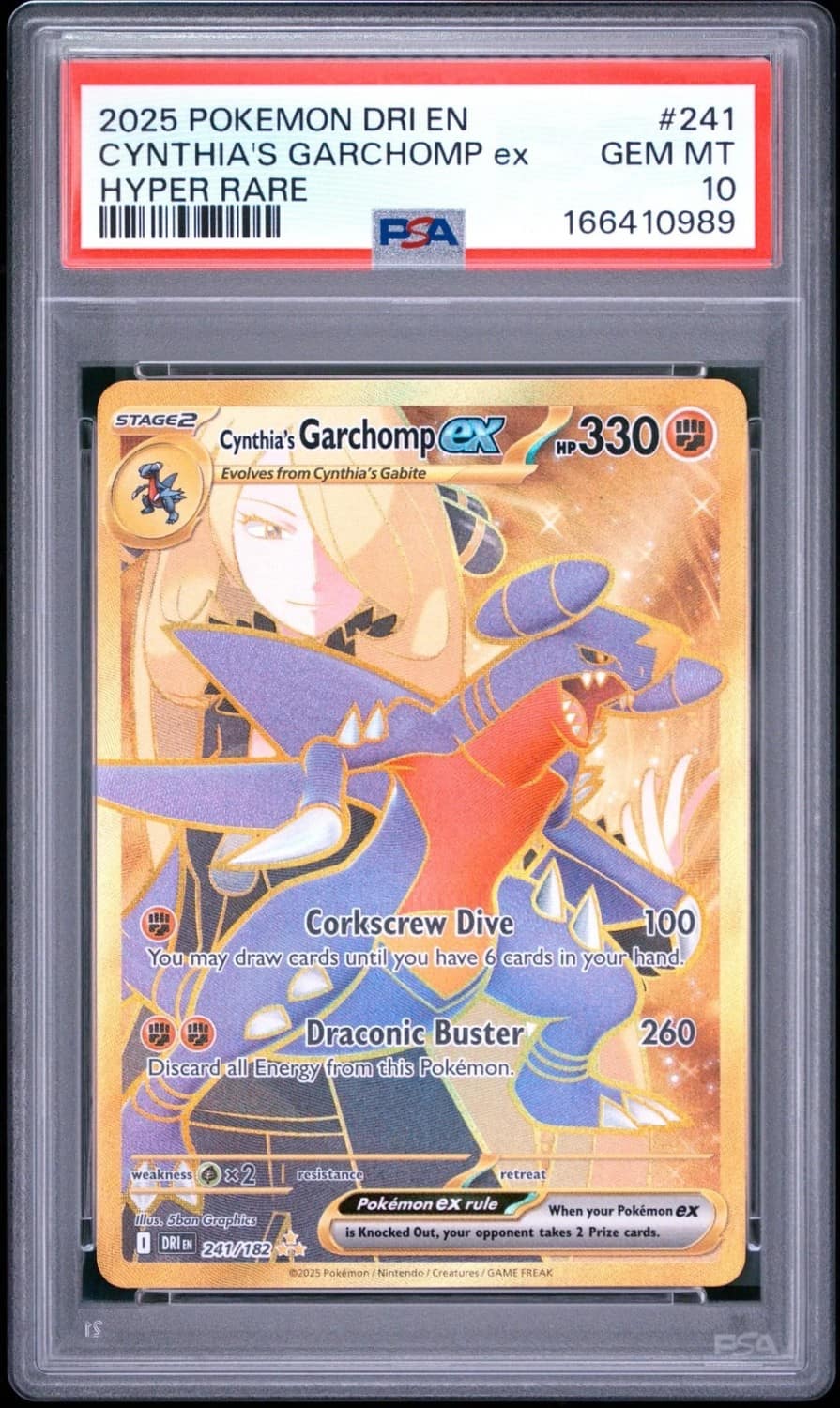 Cynthia'S Garchomp Ex