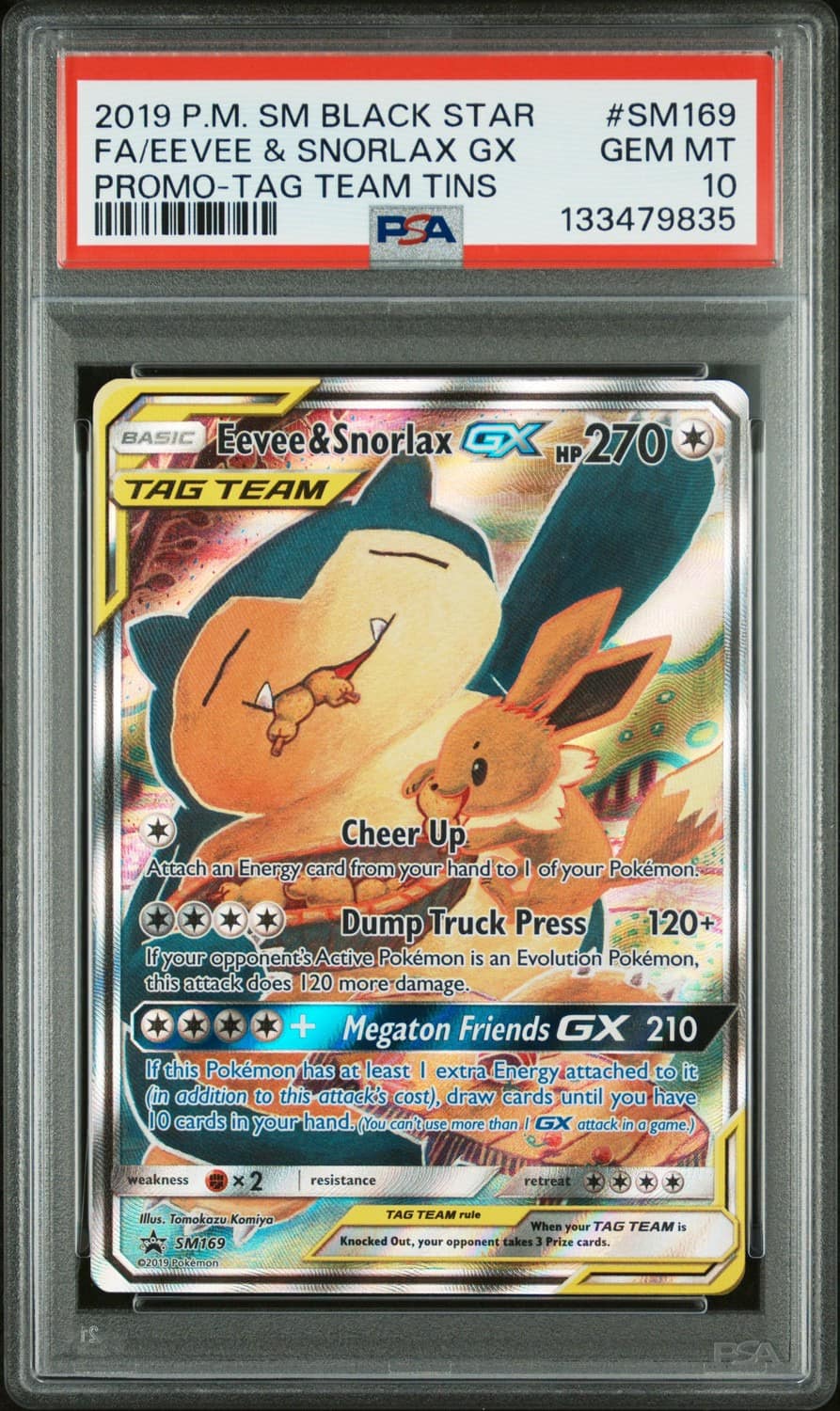 Eevee & Snorlax Gx
