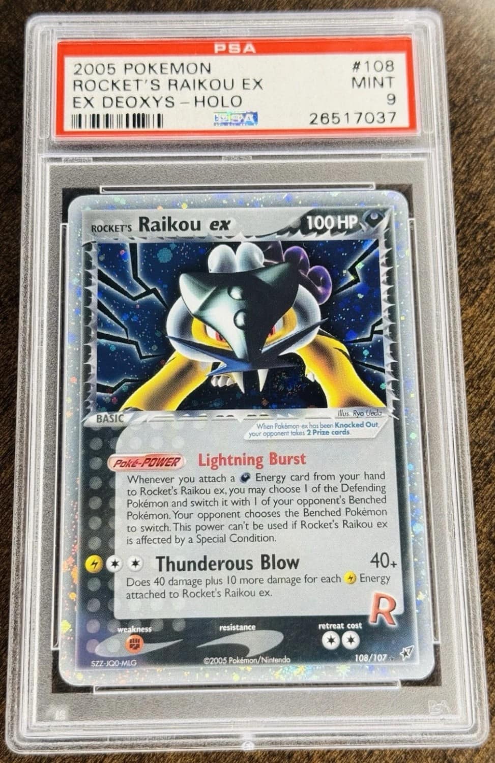 Rocket'S Raikou Ex
