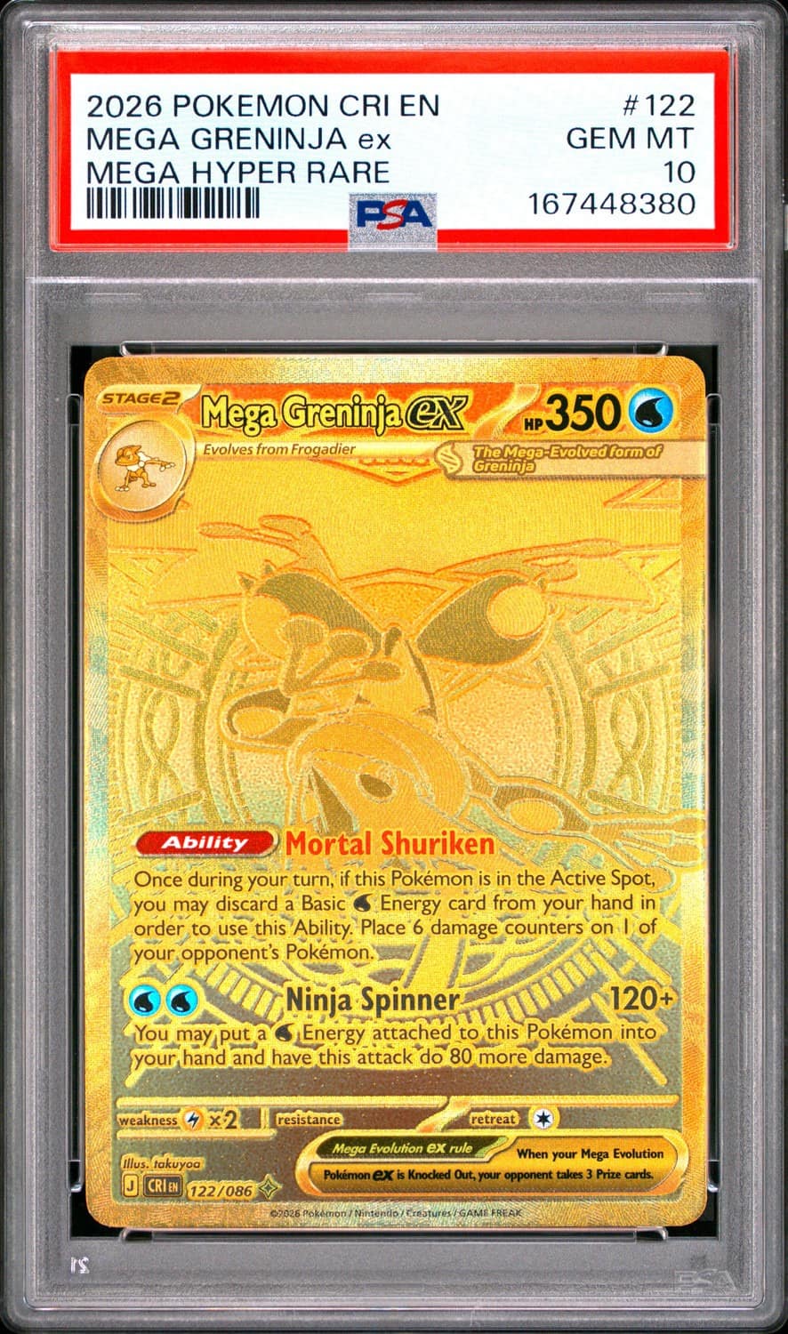 Mega Greninja Ex