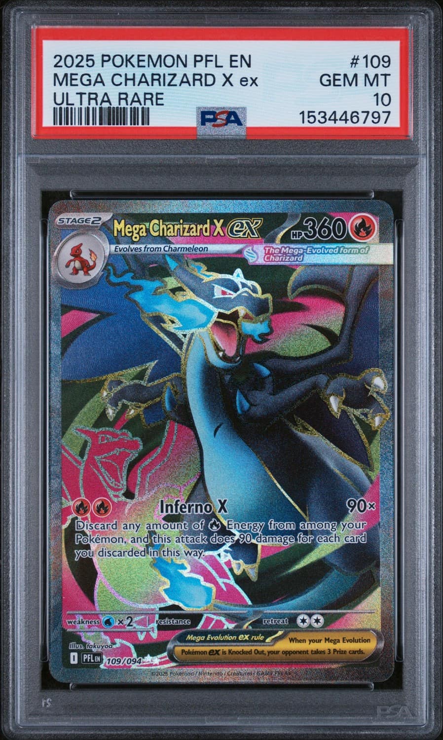 Mega Charizard X Ex