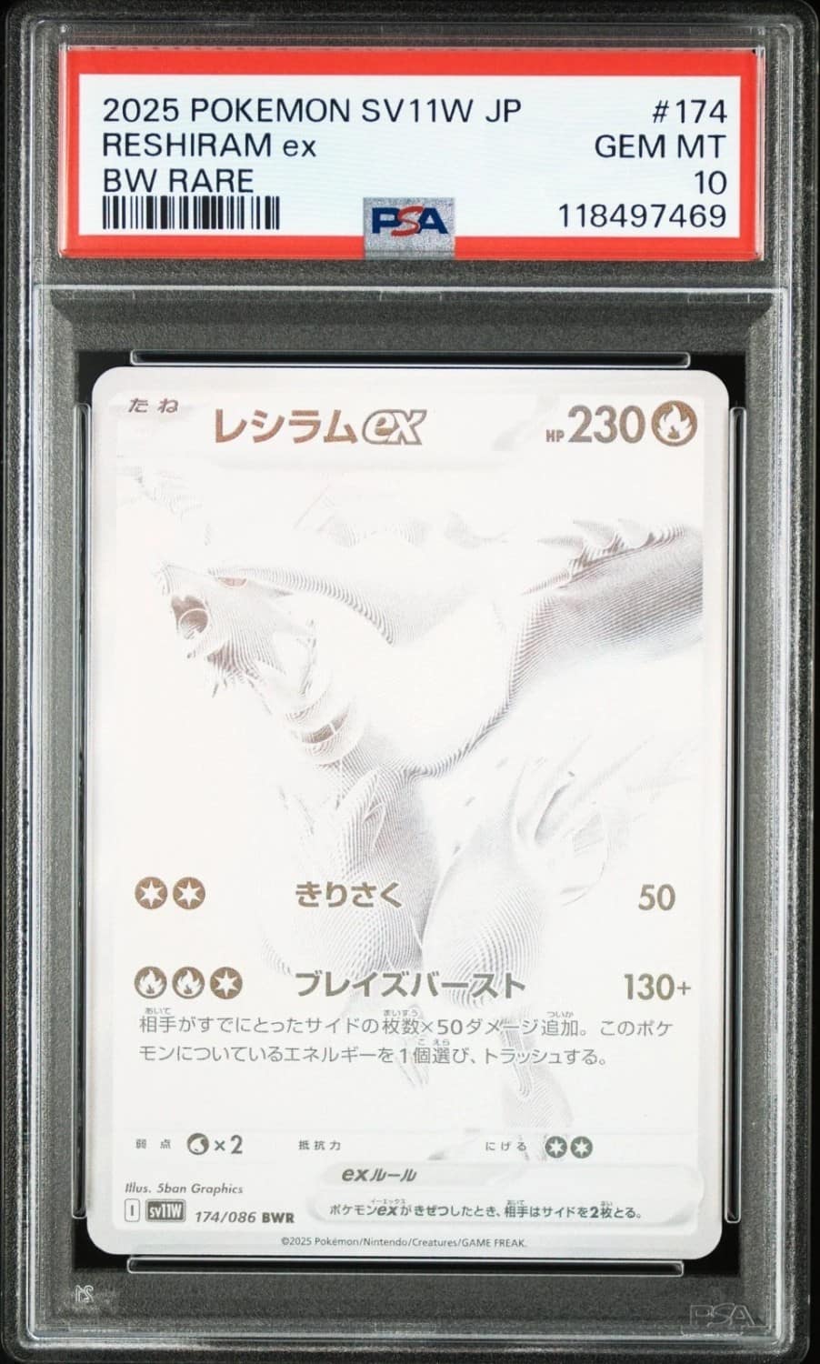 Reshiram Ex