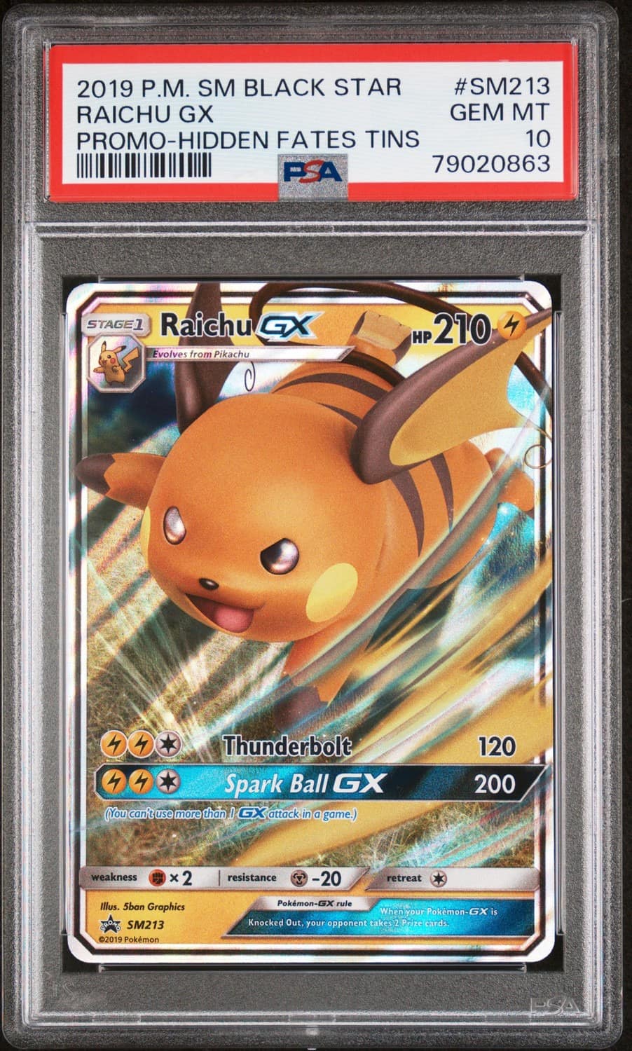 Raichu Gx