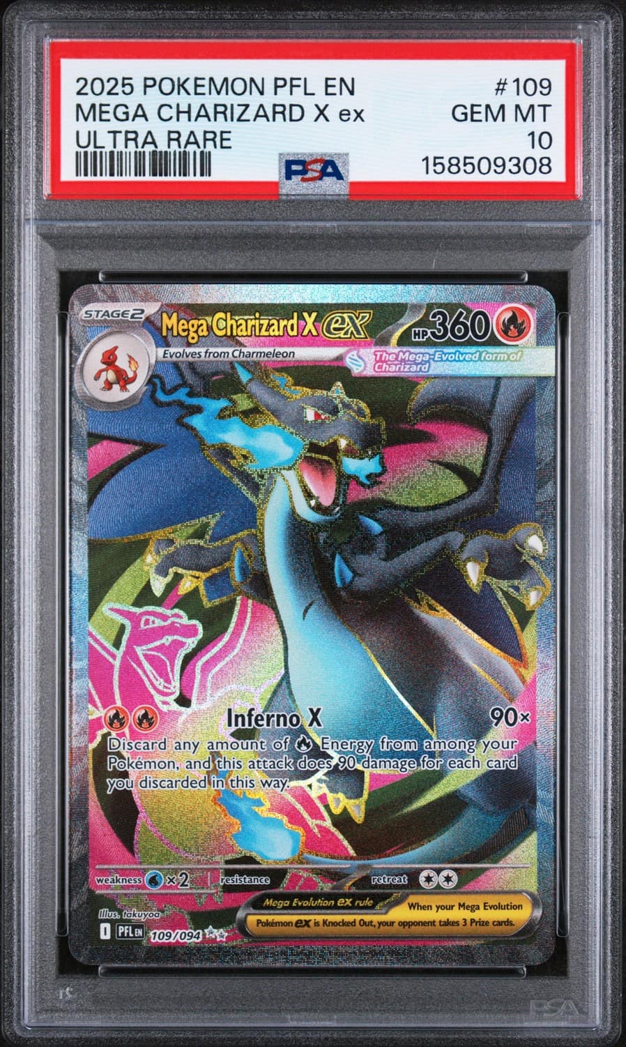 Mega Charizard X Ex