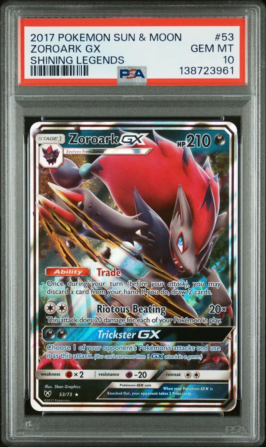Zoroark Gx