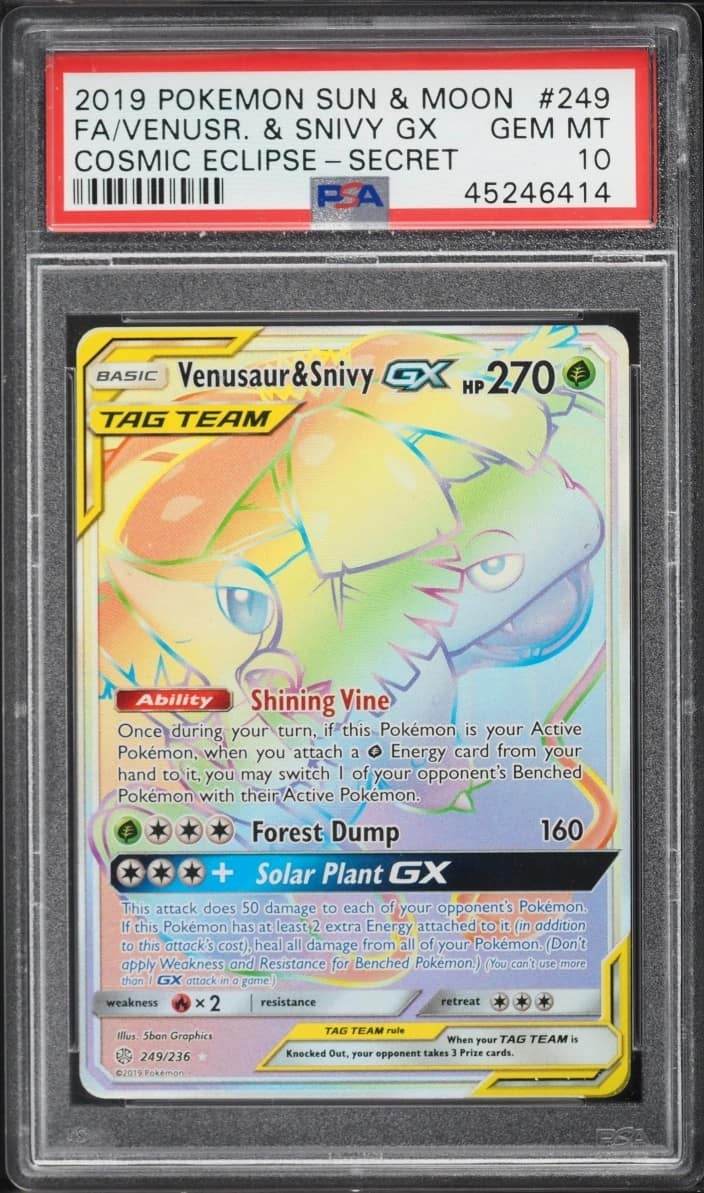 Venusaur & Snivy Gx