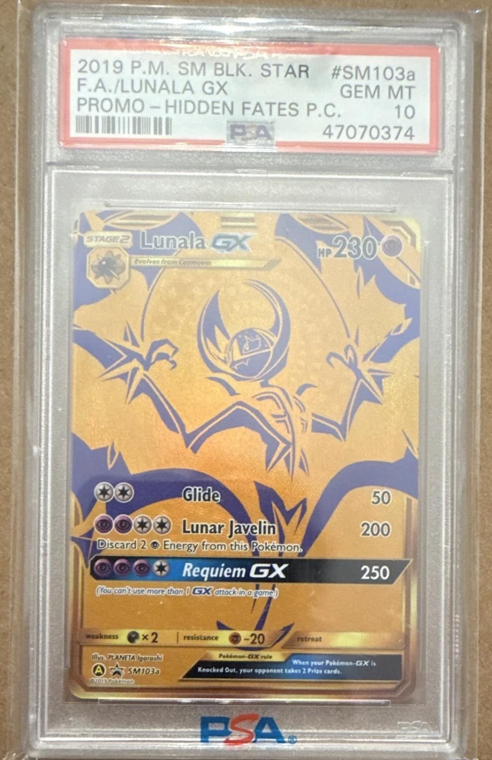 Lunala Gx
