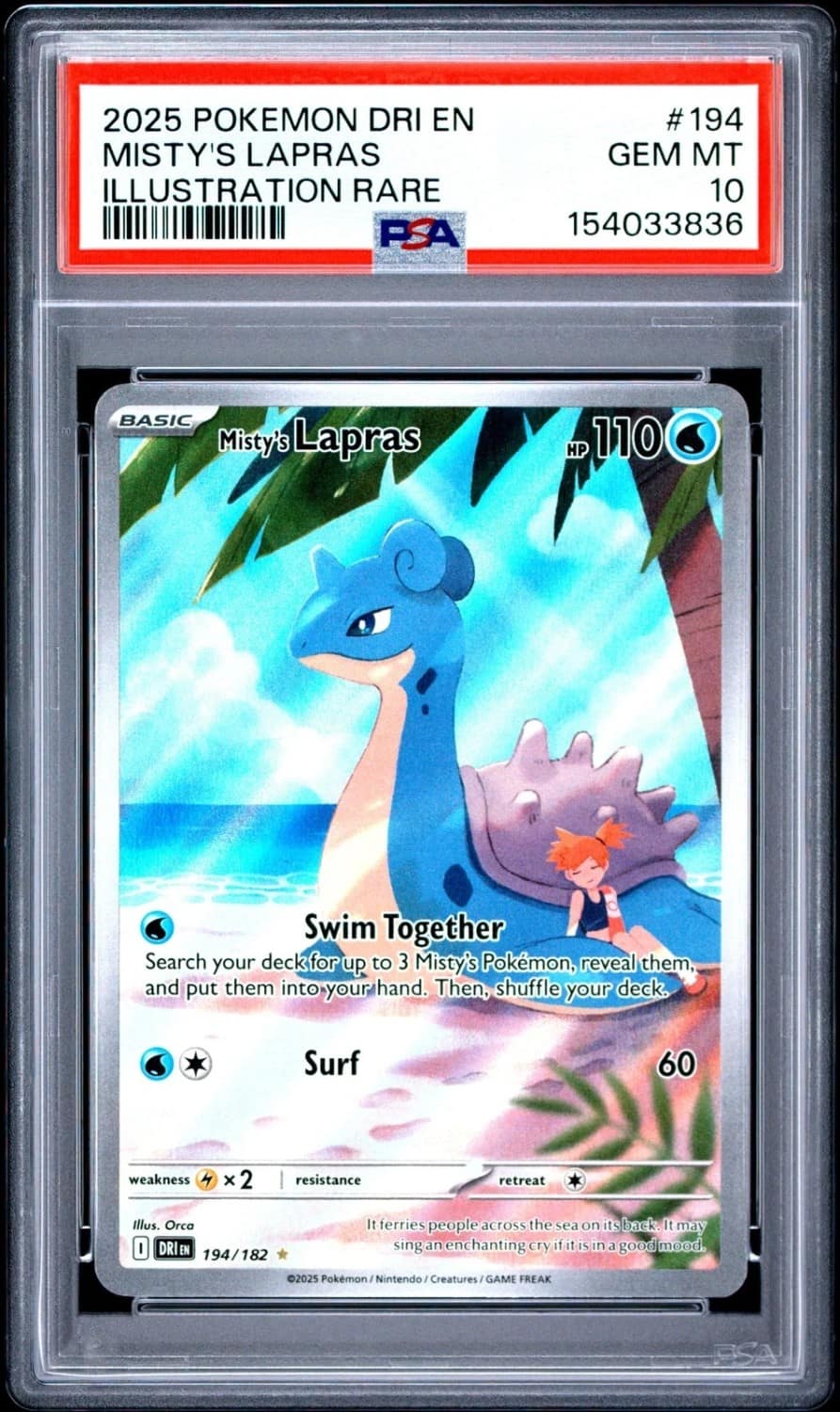 Misty'S Lapras