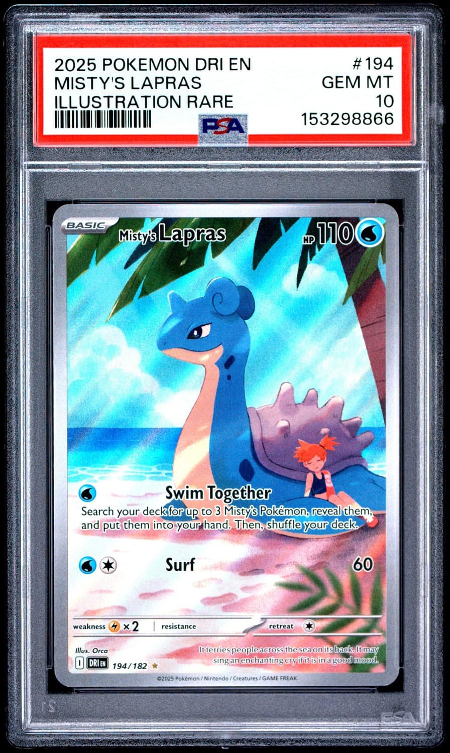 Misty'S Lapras